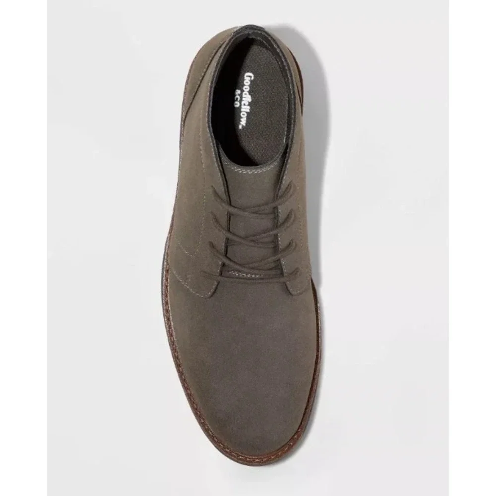 Men's‎ Jerad Chukka Boots by Goodfellow & Co Gray Size 7 New With Tags